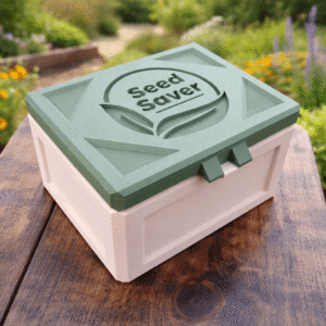Seed Saver – Premium Garden Seed Storage Box for 12 Varieties